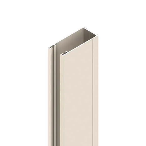 Perfil lateral de aluminio