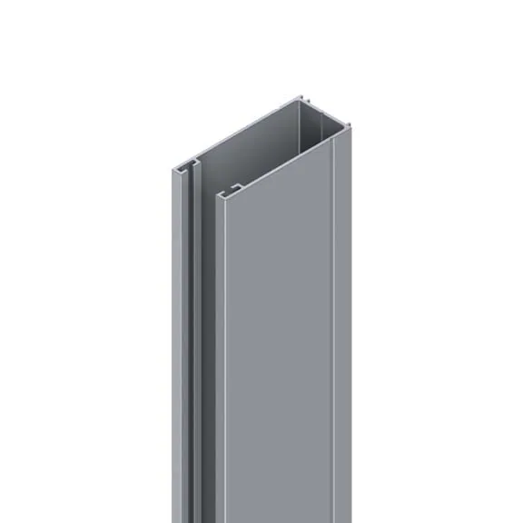 Perfil lateral de aluminio - Zinc