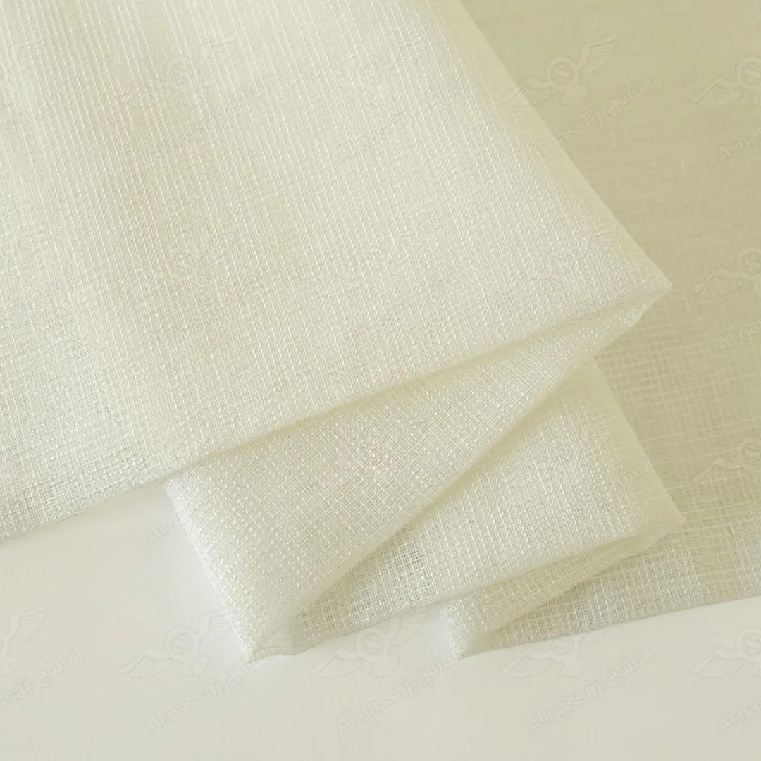 Cortinas Tull Lino - Color Ivory - Tul Texturizado Lino