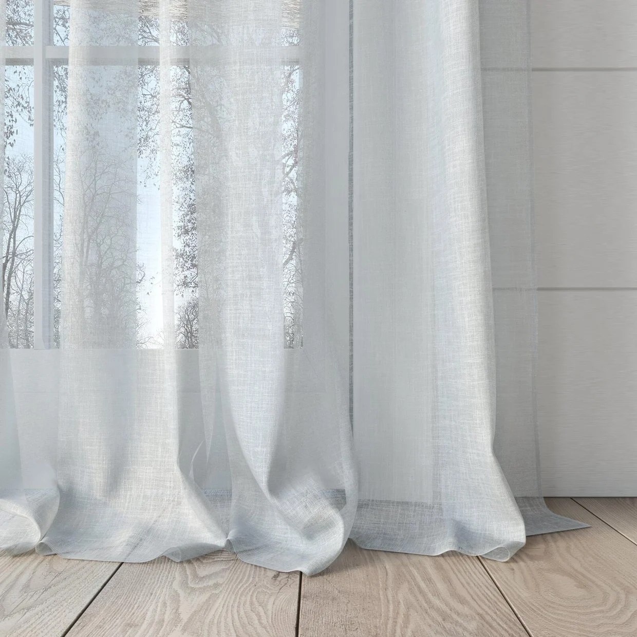 Cortinas Tull Rusbel - Vista 1 - Detalle de Cortina