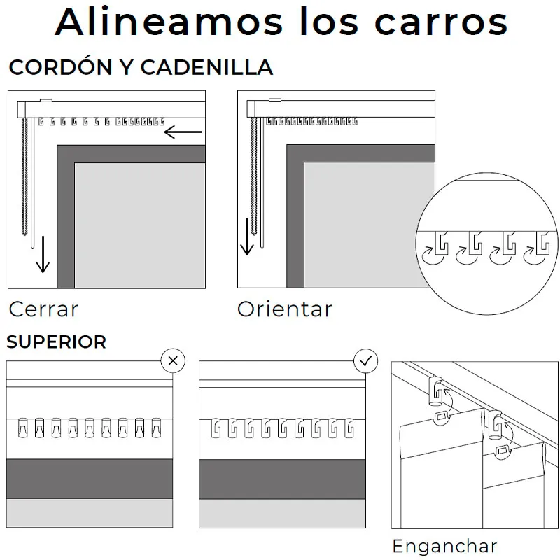 Alineación de Carros