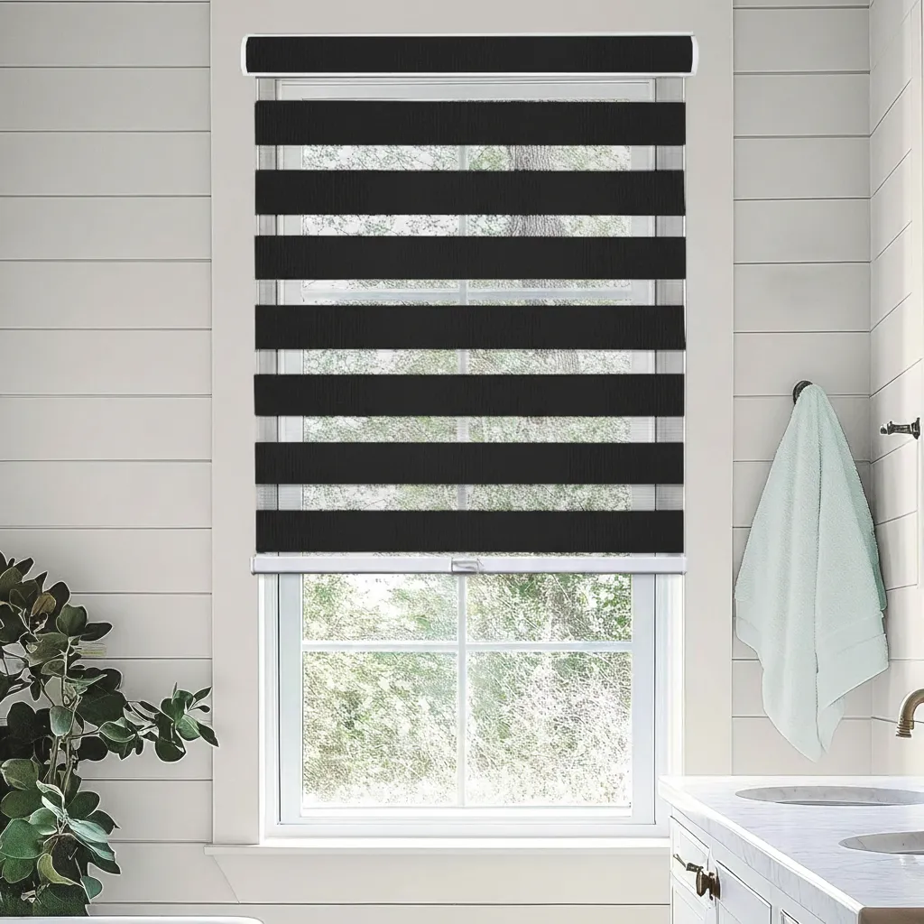 Duo Zebra Screen - Vista de detalle 2 en color black