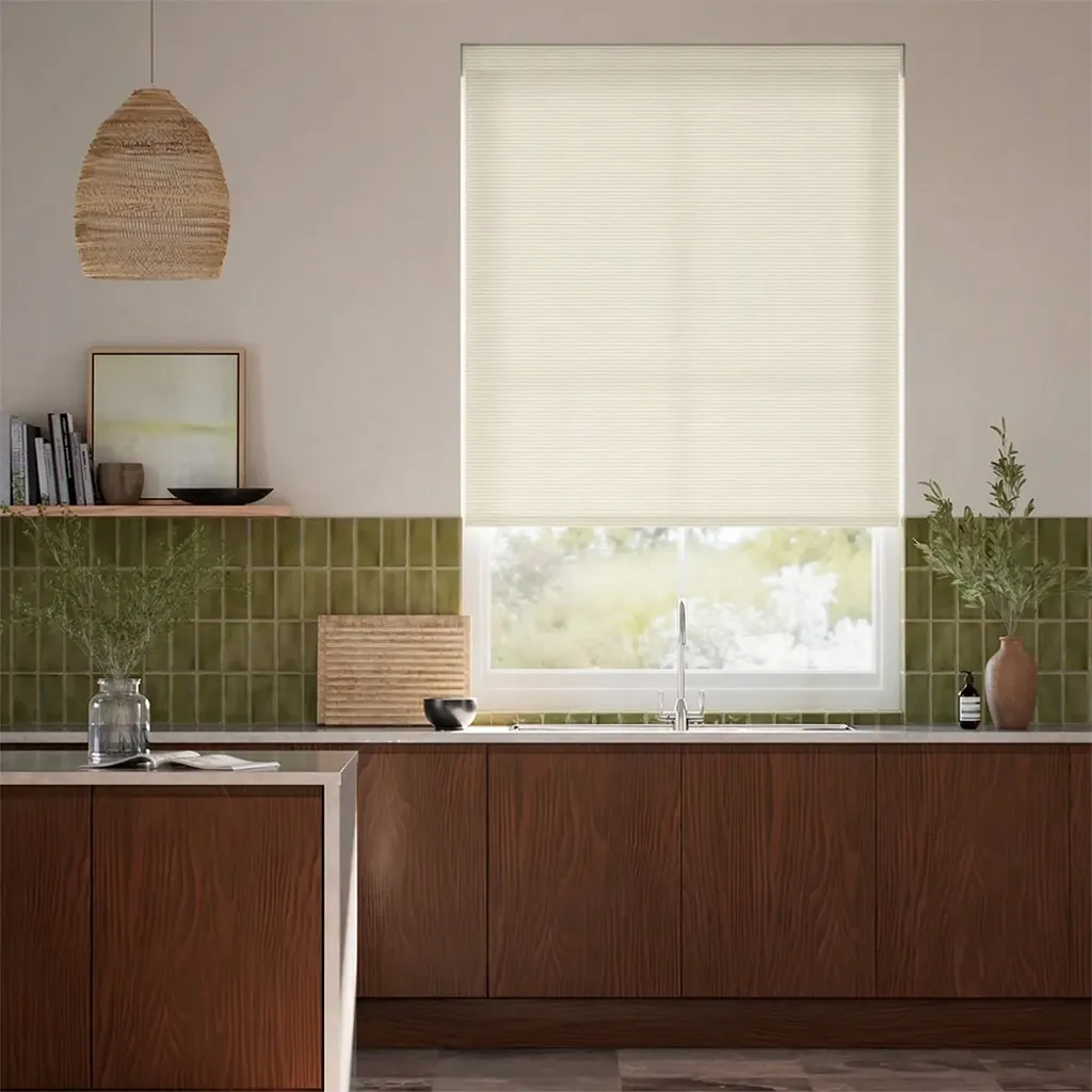 Roller Screen Navy - Vista de detalle 2 en color cream