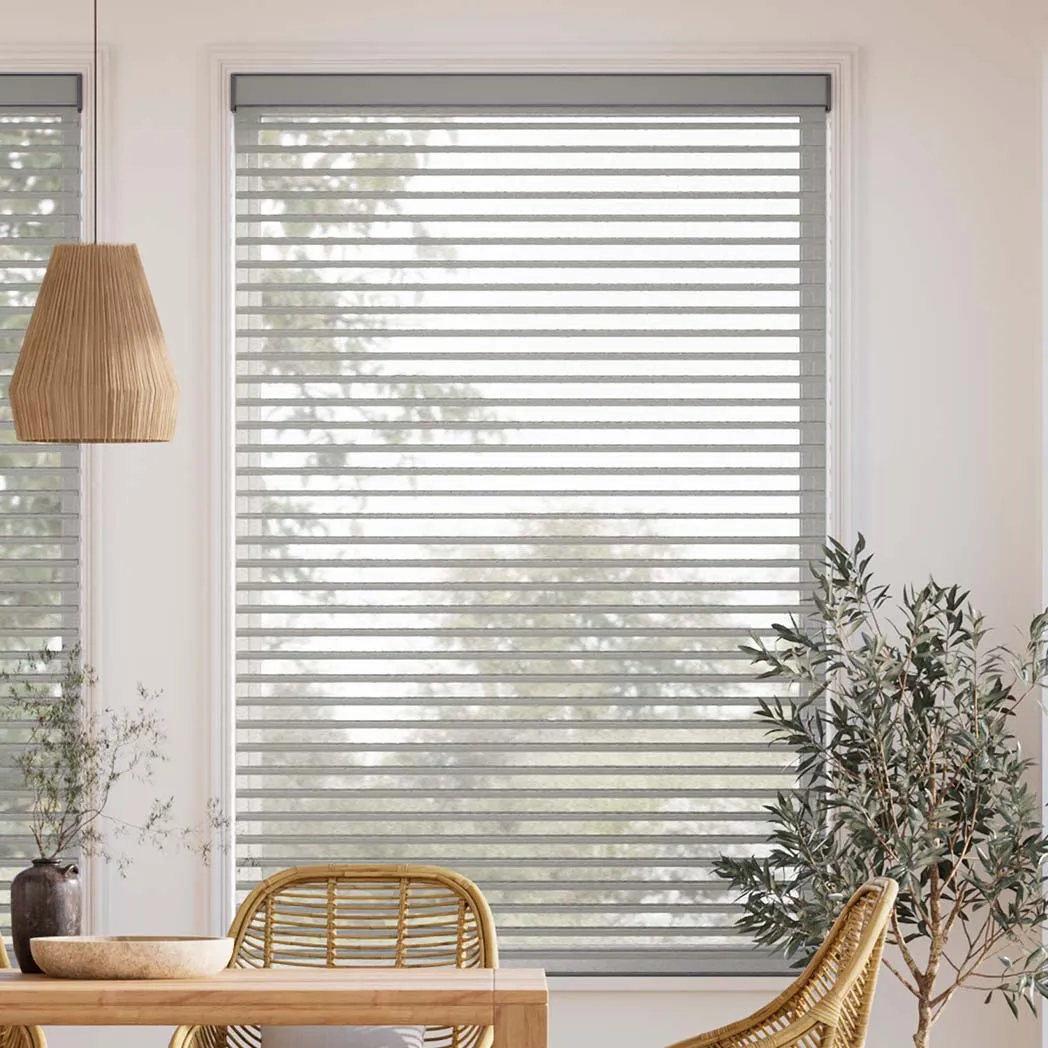 Triple Shade Grey Lima - Elegancia en Gris - Triple Control de Luz | MAGGILUX